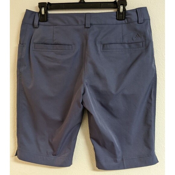 Women's ADIDAS CLIMALITE Light Blue Bermuda Golf Shorts Size 8 - Picture 5 of 11